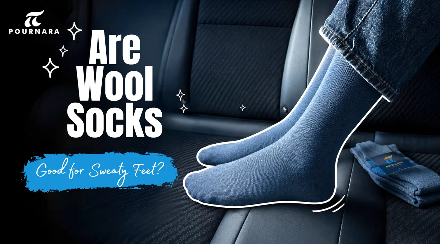 Merino wool socks designed for sweaty feet with breathable, odor-resistant comfort.